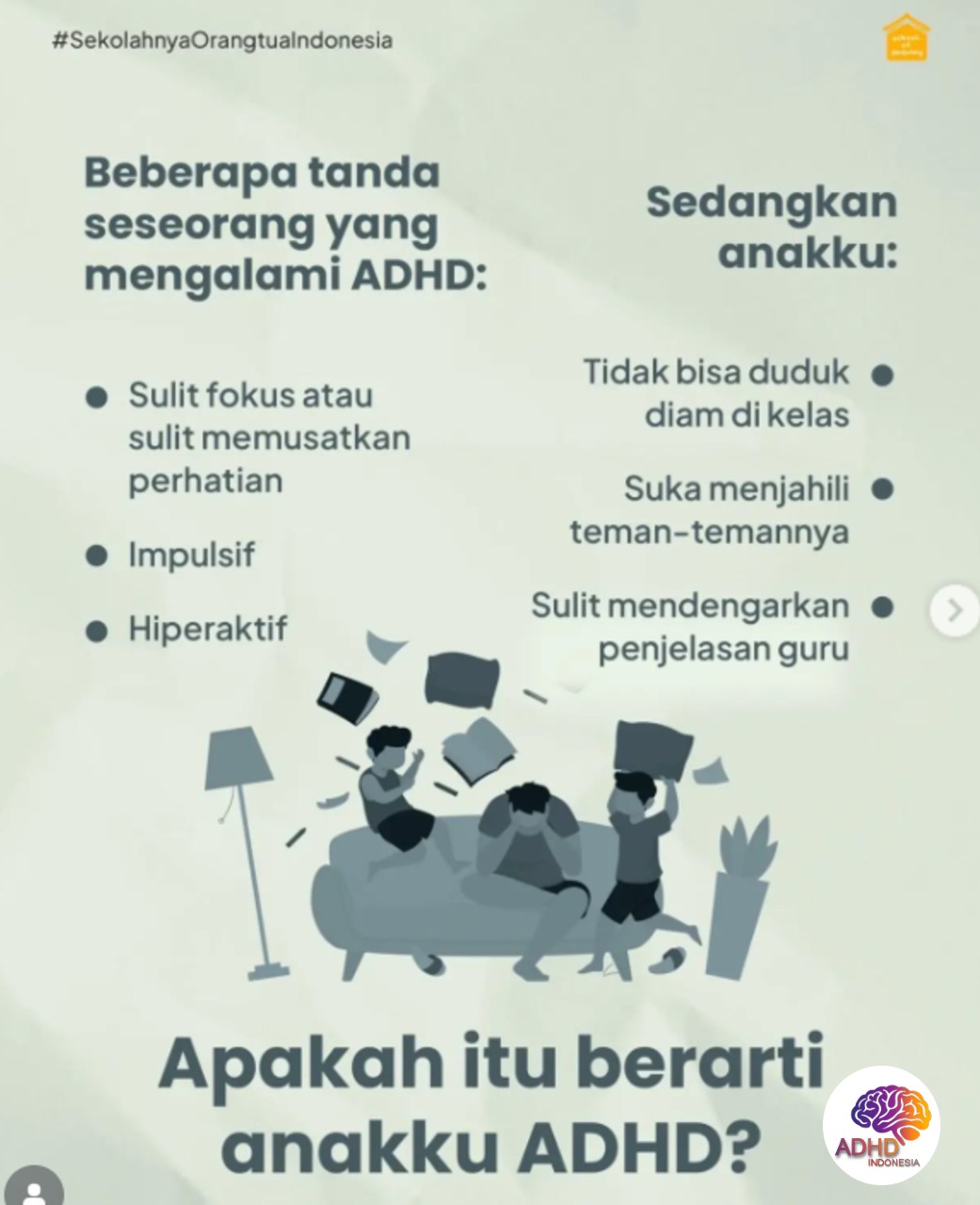 Ciri dan Gejala ADHD pada Anak Usia Dini di Kabupaten Sukoharjo