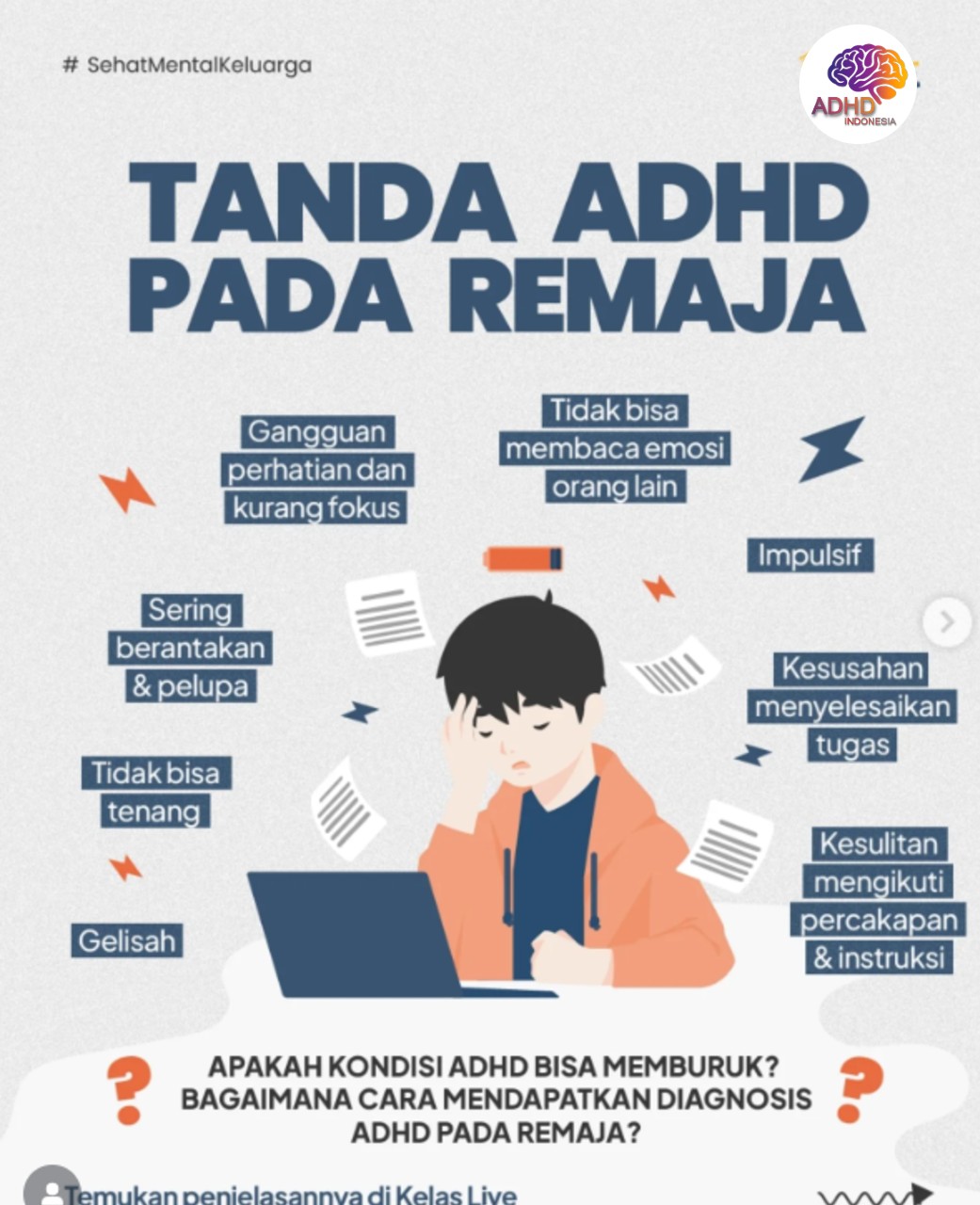 Screening ADHD Non-Diagnostik: Edukasi Awal bagi Orang Tua di Kabupaten Sukoharjo