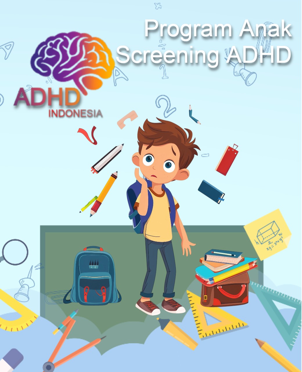 Program ADHD Indonesia Kabupaten Sukoharjo Screening ADHD Non-Diagnostik
